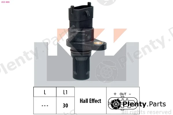 KW 453466 — Sensor, camshaft position Made in Italy - OE Equivalent