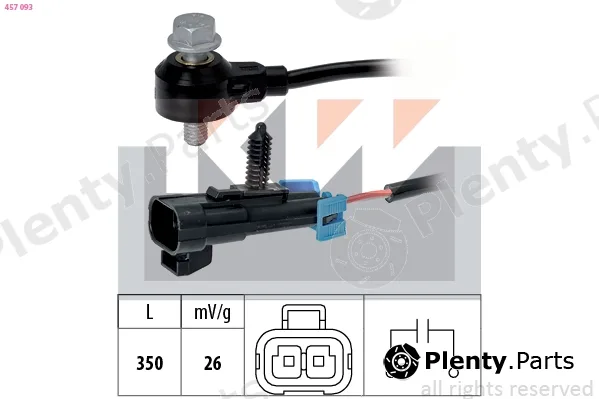 KW 457093 — Knock Sensor Made in Italy - OE Equivalent
