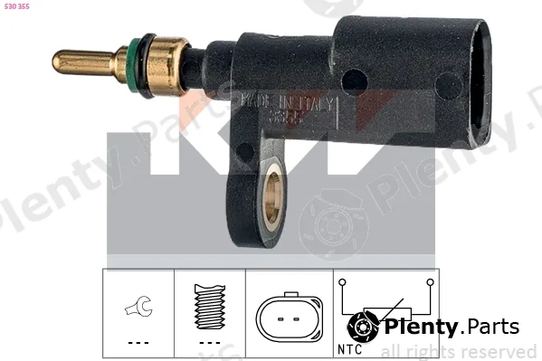 KW 530355 — Sensor, coolant temperature Made in Italy - OE Equivalent