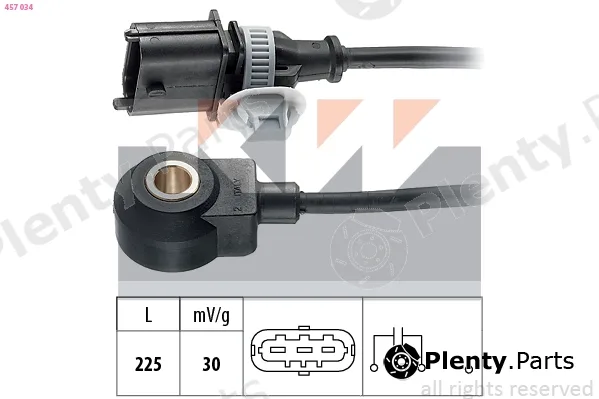 KW 457034 — Knock Sensor Made in Italy - OE Equivalent