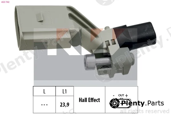 KW 453742 — Sensor, crankshaft pulse Made in Italy - OE Equivalent