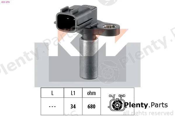 KW 453276 — Sensor, crankshaft pulse Made in Italy - OE Equivalent