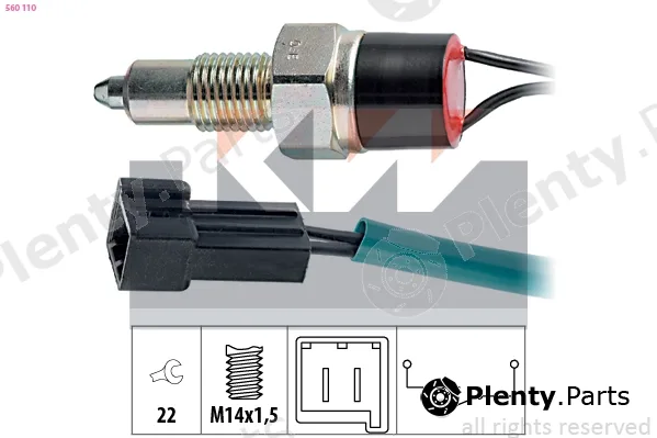 KW 560110 — Switch, reverse light Made in Italy - OE Equivalent