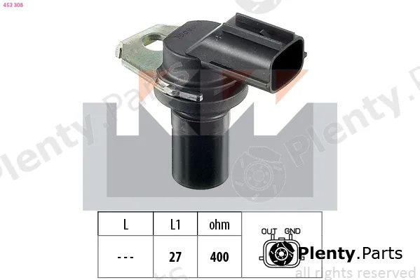 KW 453308 — RPM Sensor, automatic transmission Made in Italy - OE Equivalent