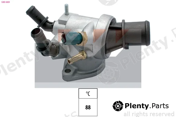 KW 580669 — Thermostat, coolant Made in Italy - OE Equivalent