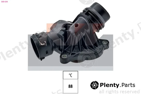 KW 580636 — Thermostat, coolant Made in Italy - OE Equivalent