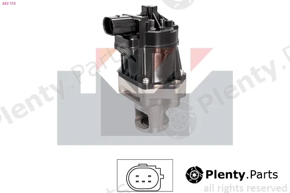 KW 463115 — EGR Valve Made in Italy - OE Equivalent