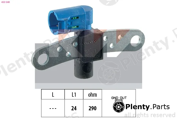 KW 453540 — Sensor, crankshaft pulse Made in Italy - OE Equivalent