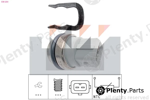 KW 530254 — Sensor, coolant temperature Made in Italy - OE Equivalent