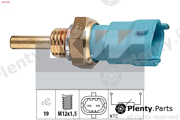 KW 530239 — Sensor, oil temperature Made in Italy - OE Equivalent