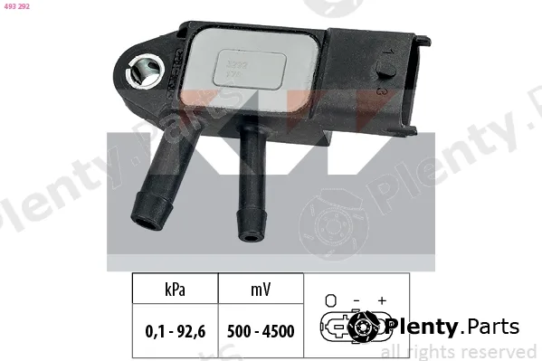 KW 493292 — Air Pressure Sensor, altitude adaption Made in Italy - OE Equivalent