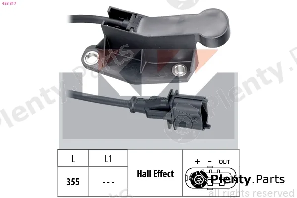 KW 453317 — Sensor, camshaft position Made in Italy - OE Equivalent