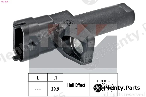 KW 453654 — Sensor, crankshaft pulse Made in Italy - OE Equivalent