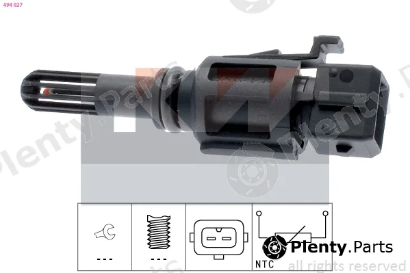 KW 494027 — Sensor, intake air temperature Made in Italy - OE Equivalent