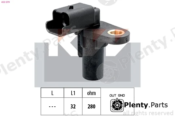 KW 453579 — Sensor, crankshaft pulse Made in Italy - OE Equivalent