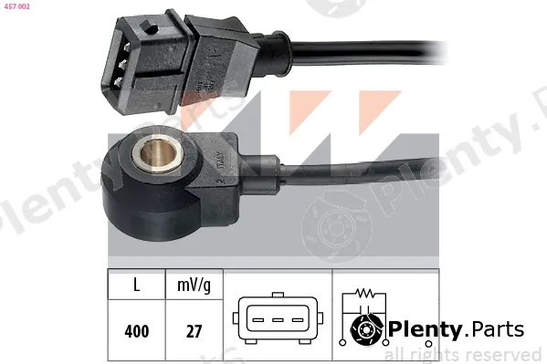 KW 457002 — Knock Sensor Made in Italy - OE Equivalent