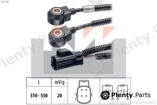 KW 457130 — Knock Sensor Made in Italy - OE Equivalent