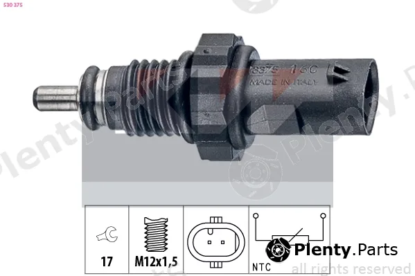 KW 530375 — Sensor, coolant temperature Made in Italy - OE Equivalent