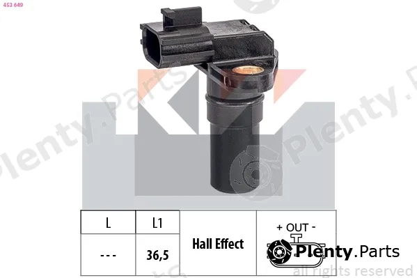 KW 453649 — Sensor, RPM Made in Italy - OE Equivalent