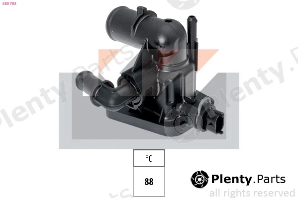 KW 580783 — Thermostat, coolant Made in Italy - OE Equivalent