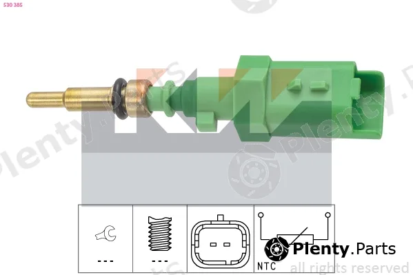 KW 530385 — Sensor, coolant temperature Made in Italy - OE Equivalent
