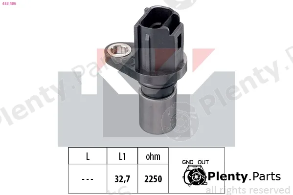 KW 453486 — Sensor, camshaft position Made in Italy - OE Equivalent