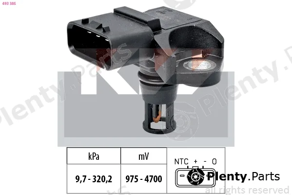 KW 493385 — Air Pressure Sensor, altitude adaption Made in Italy - OE Equivalent