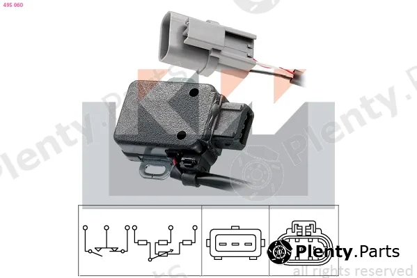 KW 495060 — Sensor, throttle position Made in Italy - OE Equivalent