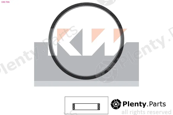 KW 590706 — Seal, thermostat Made in Italy - OE Equivalent