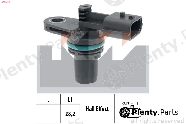 KW 453616 — Sensor, crankshaft pulse Made in Italy - OE Equivalent