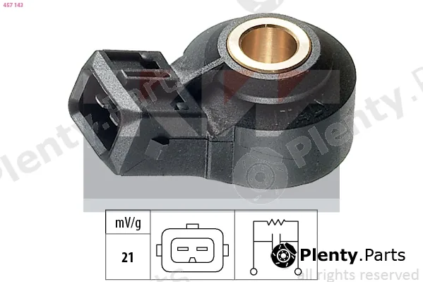 KW 457143 — Knock Sensor Made in Italy - OE Equivalent