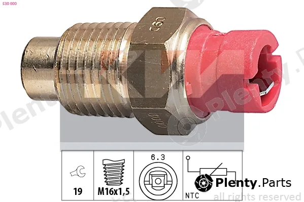 KW 530000 — Sensor, coolant temperature Made in Italy - OE Equivalent