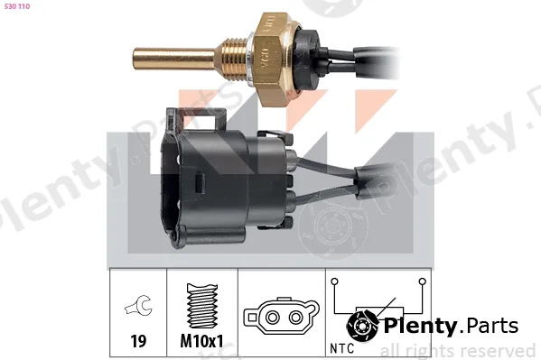 KW 530110 — Sensor, coolant temperature Made in Italy - OE Equivalent