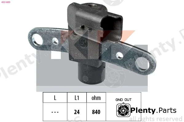 KW 453600 — Sensor, crankshaft pulse Made in Italy - OE Equivalent