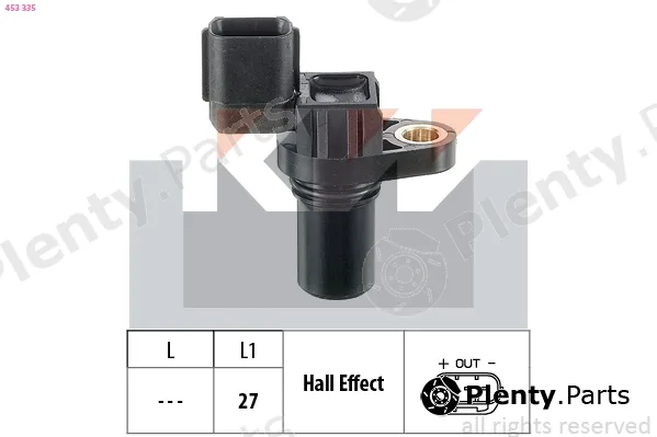 KW 453335 — Sensor, camshaft position Made in Italy - OE Equivalent