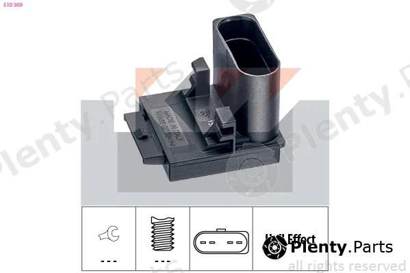 KW 510309 — Switch, clutch control (cruise control) Made in Italy - OE Equivalent