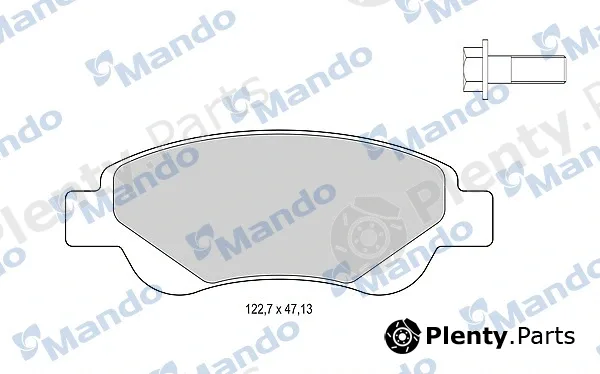 Mando MBF015479 — Brake Pad Set, disc brake