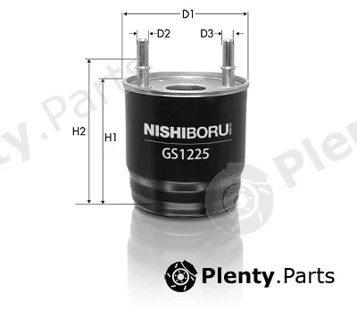Tecneco Filters GS1225 — Fuel Filter