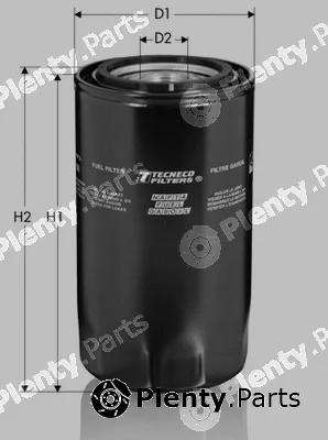 Tecneco Filters GS222HWS — Fuel Filter