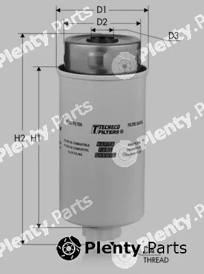 Tecneco Filters GS10153 — Fuel Filter