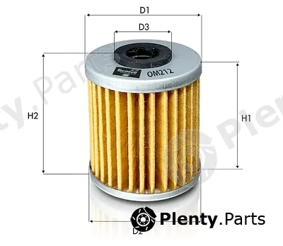 Tecneco Filters OM212 — Oil Filter