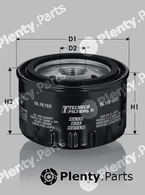 Tecneco Filters OL430 — Oil Filter