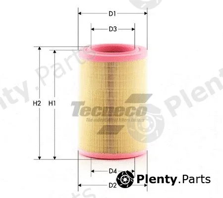 Tecneco Filters AR168 — Air Filter