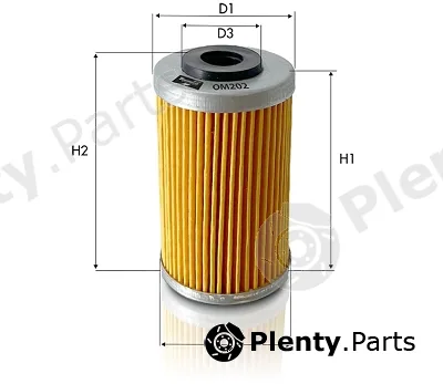 Tecneco Filters OM202 — Oil Filter