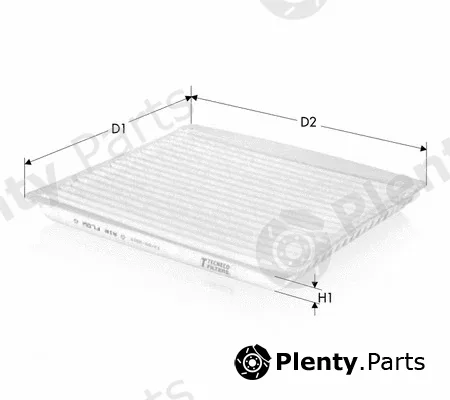 Tecneco Filters CK9846 — Filter, cabin air