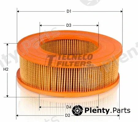 Tecneco Filters AR191 — Air Filter