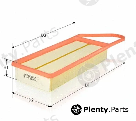 Tecneco Filters AR2075PM — Air Filter
