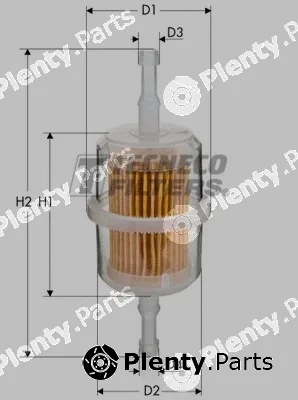 Tecneco Filters BN501 — Fuel Filter