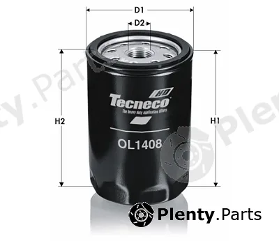 Tecneco Filters OL1408 — Oil Filter