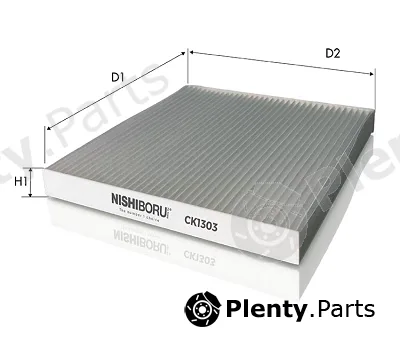 Tecneco Filters CK1303 — Filter, cabin air